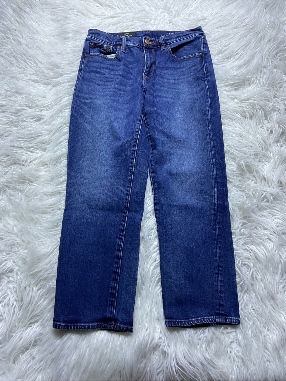 J Crew Wide Leg Crop Jeans